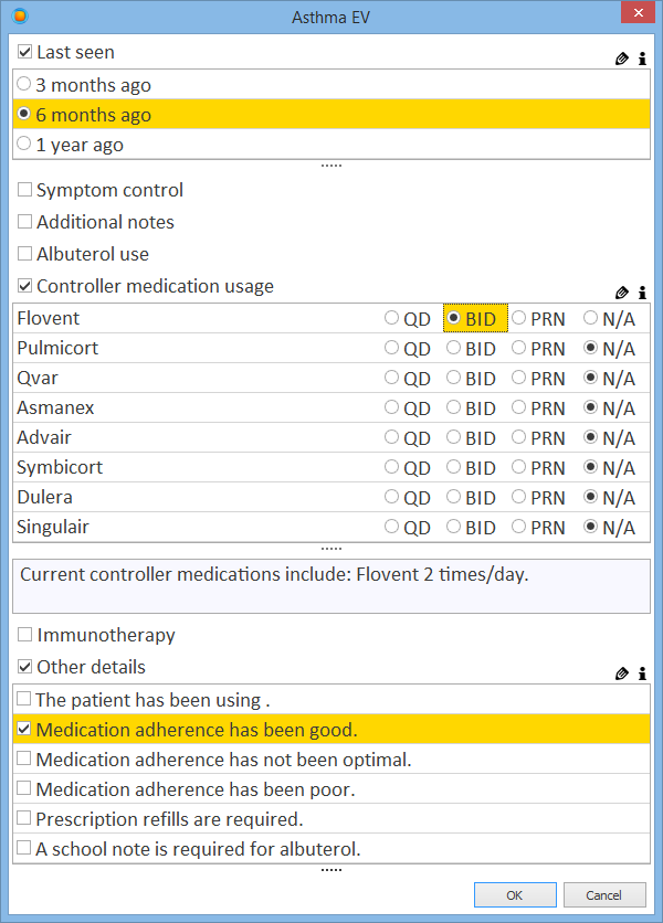 You can group a number of manual inputs together to create a form.