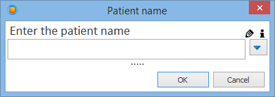 A manual input dialog requests for additional information.