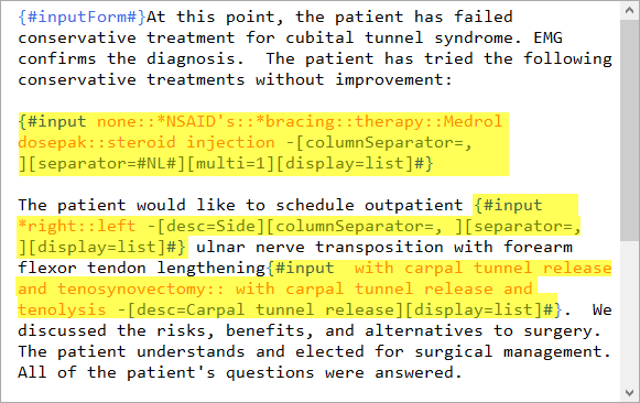 Easy view is disabled. The Manual Input takes a lot of space and can make the phrase difficult to read.