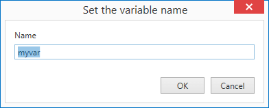 The variable name window