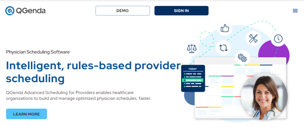 QGenda’s scheduling software for physicians 