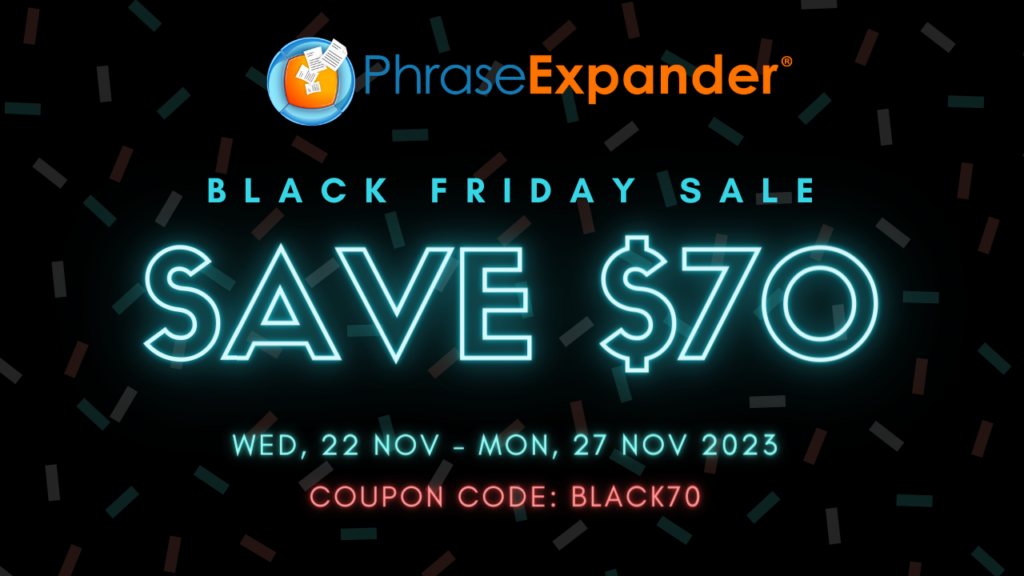 Black Friday Sale