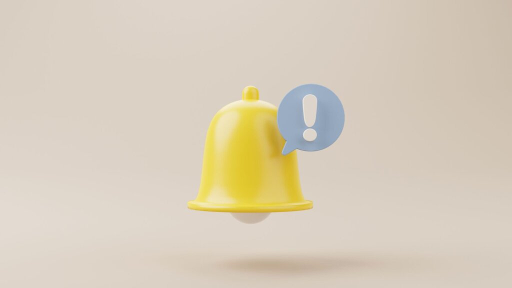 Notification bell - reminder