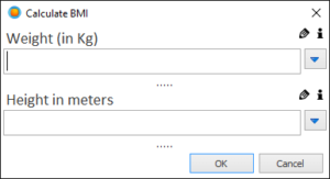 bmi calculator