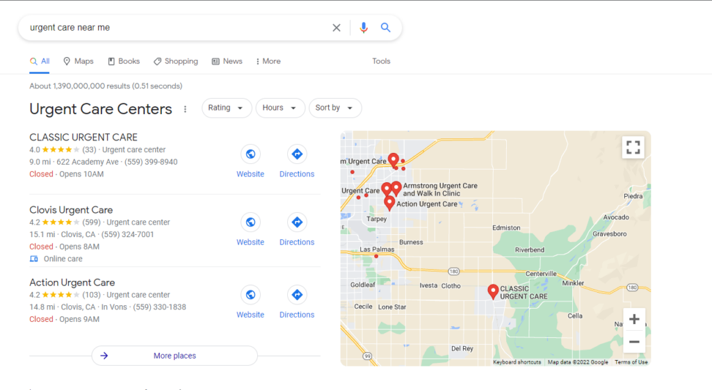 Google Business Profile examples