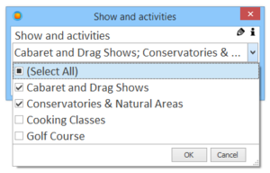 Manual Input Checked Dropdown