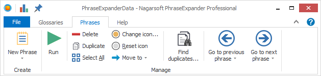 phrase navigation