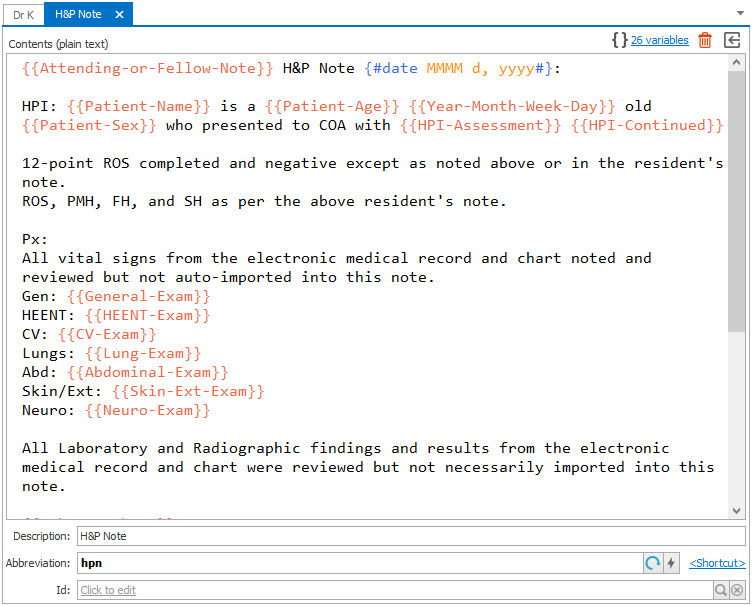 The new variable syntax