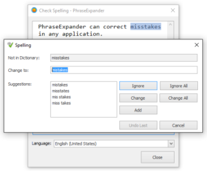 Universal spell checker